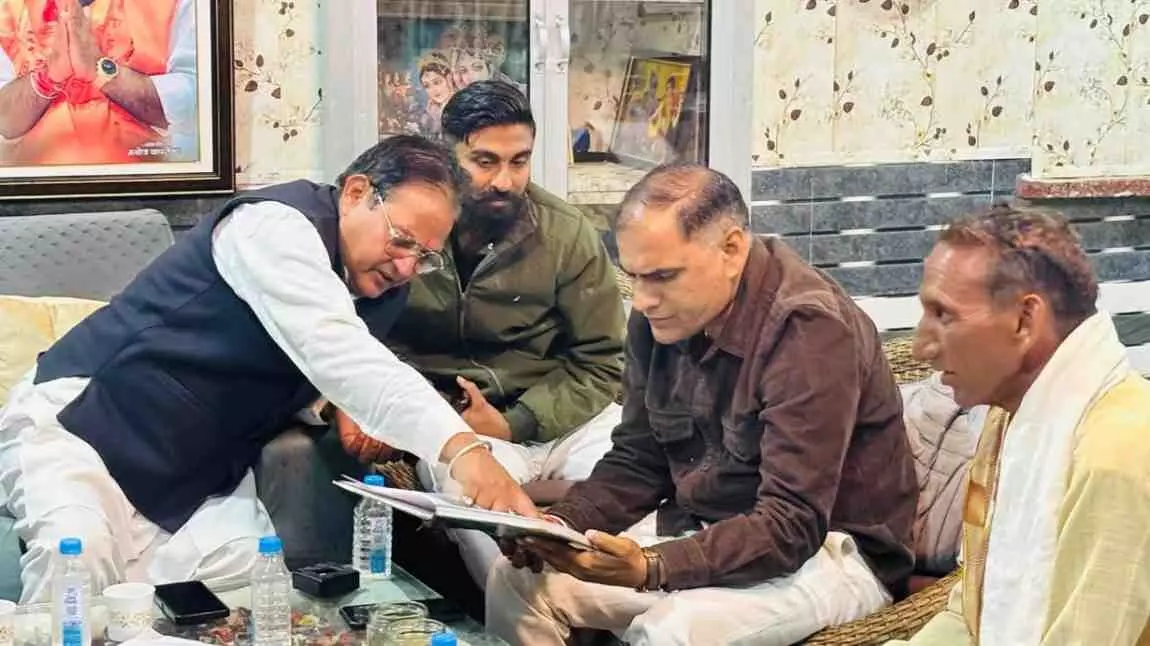 BJP leader Lakhpat Gurjar BJP leader Lakhpat Gurjar