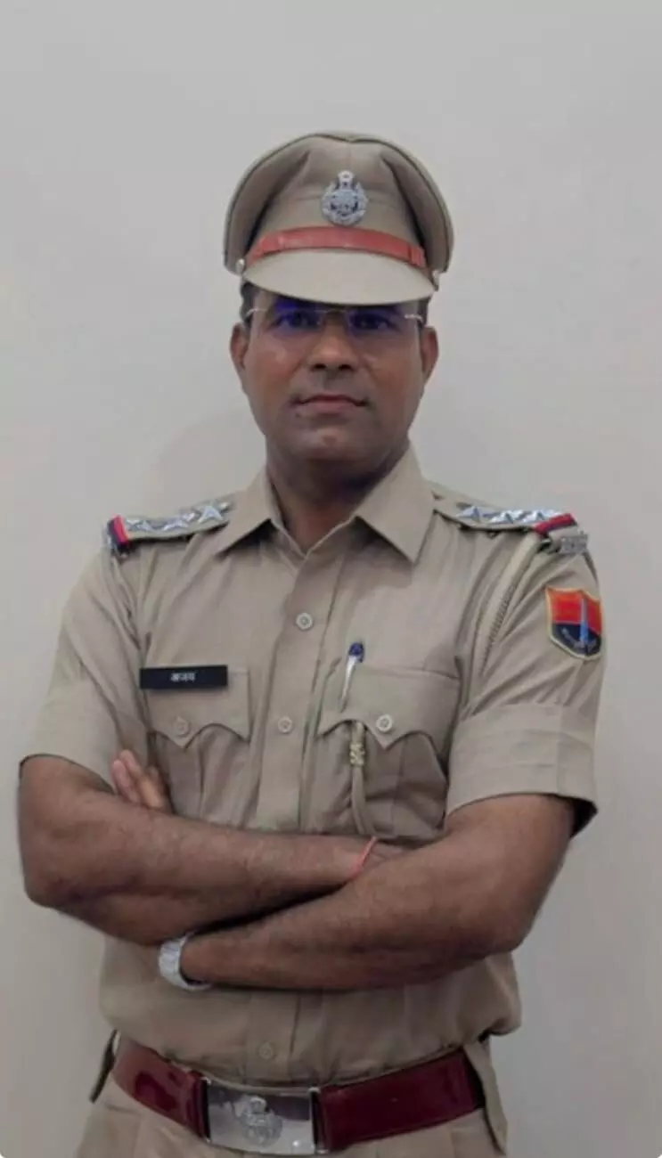 CI Ajay Kumar took charge CI Ajay Kumar took charge