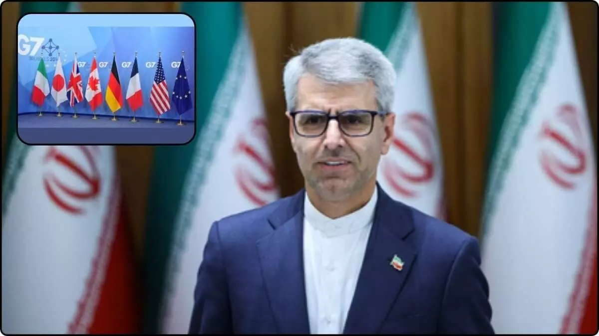 G7 accusations against Iran G7 accusations against Iran