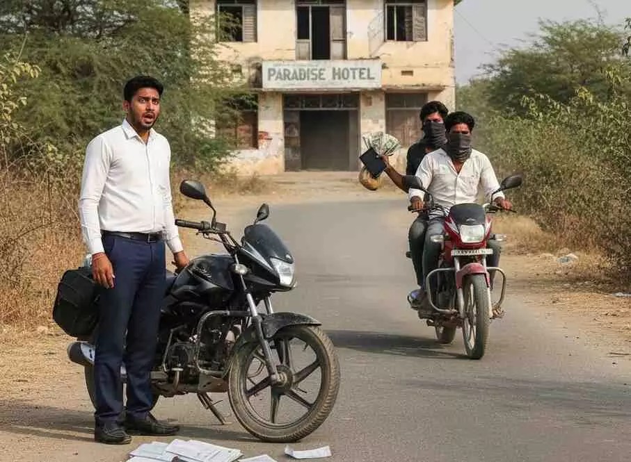 Finance company employee beaten up and robbed of Rs 31,000 Finance company employee beaten up and robbed of Rs 31,000