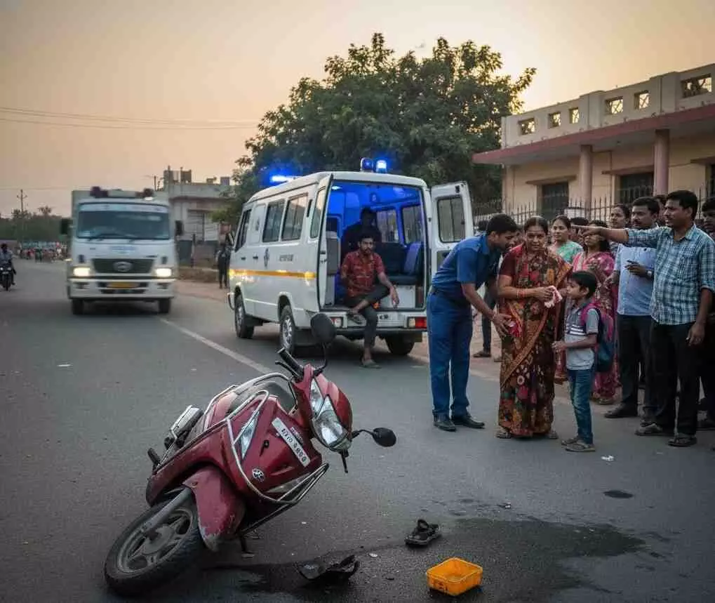 he innocent child, the mother also died in the accident: he innocent child, the mother also died in the accident: