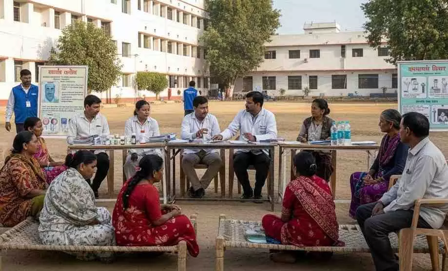 Gangapur Citys de-addiction counseling camp