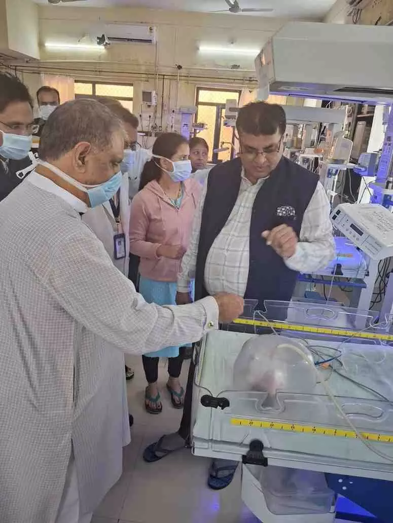 Health Minister conducted a surprise