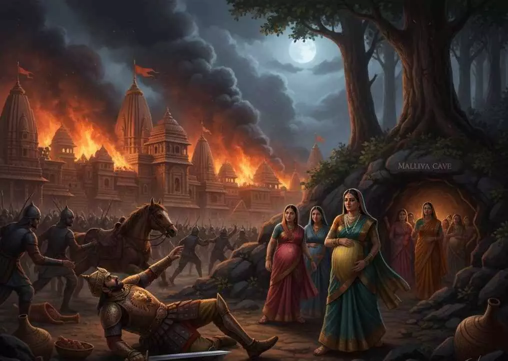 How did the Guhila dynasty rise? How did the Guhila dynasty rise?