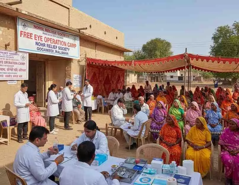 Free eye operation camp on 18th November in Gogamedi Free eye operation camp on 18th November in Gogamedi