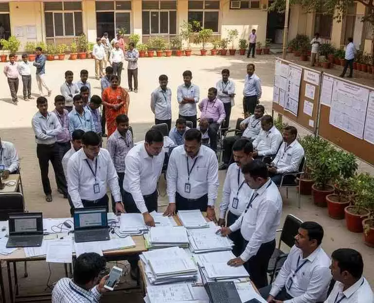Voter list revision in Deeg: