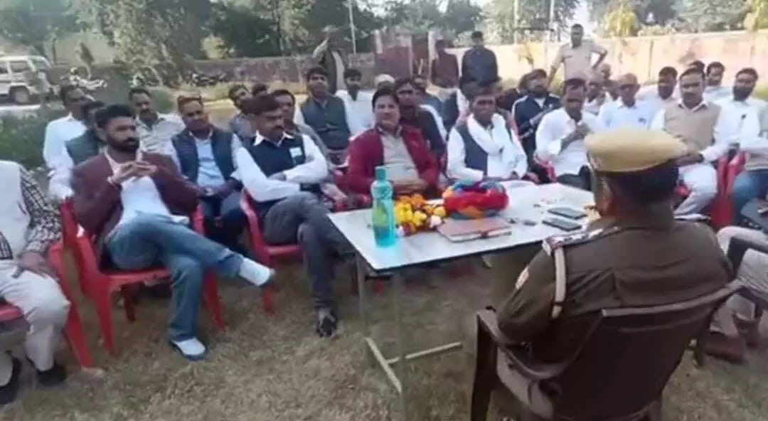CLG and Peace Committee meeting in Karauli: CLG and Peace Committee meeting in Karauli: