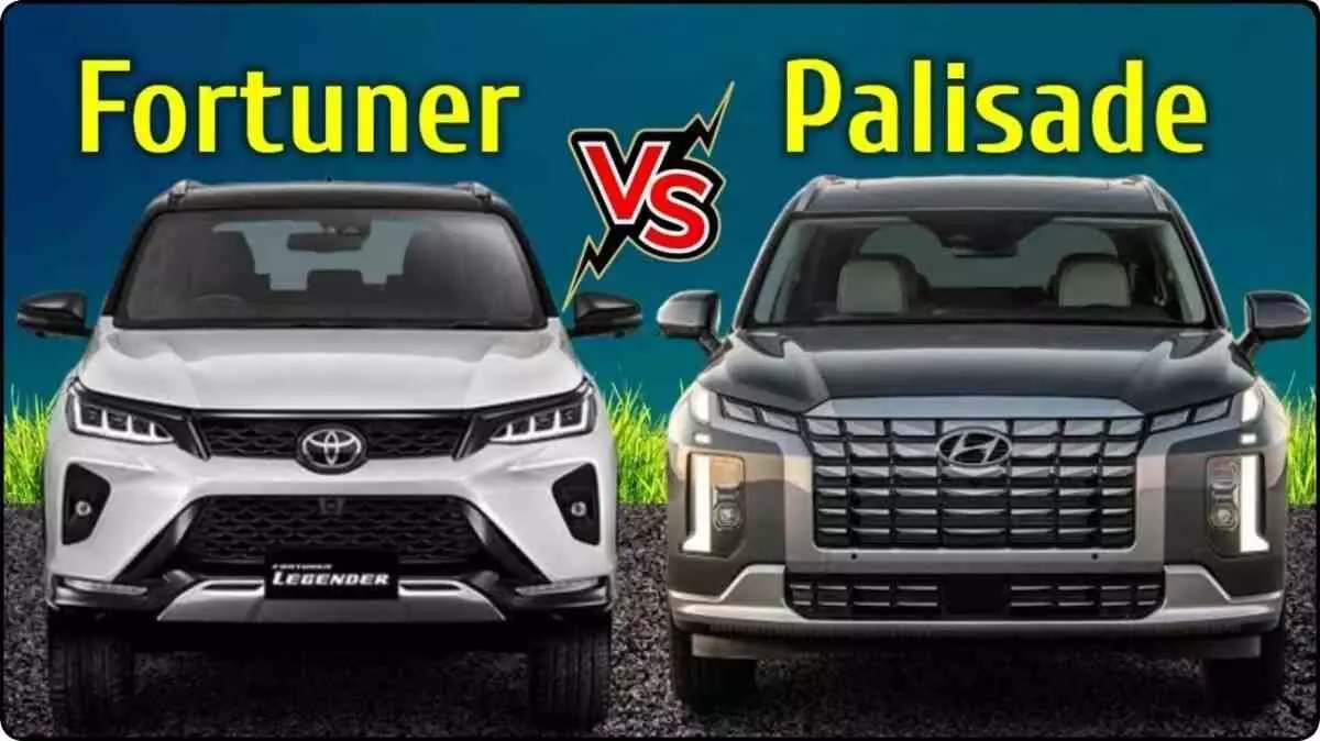 Toyota Fortuner VS Hyundai Palisade Toyota Fortuner VS Hyundai Palisade
