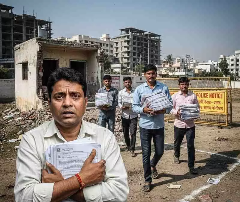 Land mafia attempted to grab the deal land, Land mafia attempted to grab the deal land,