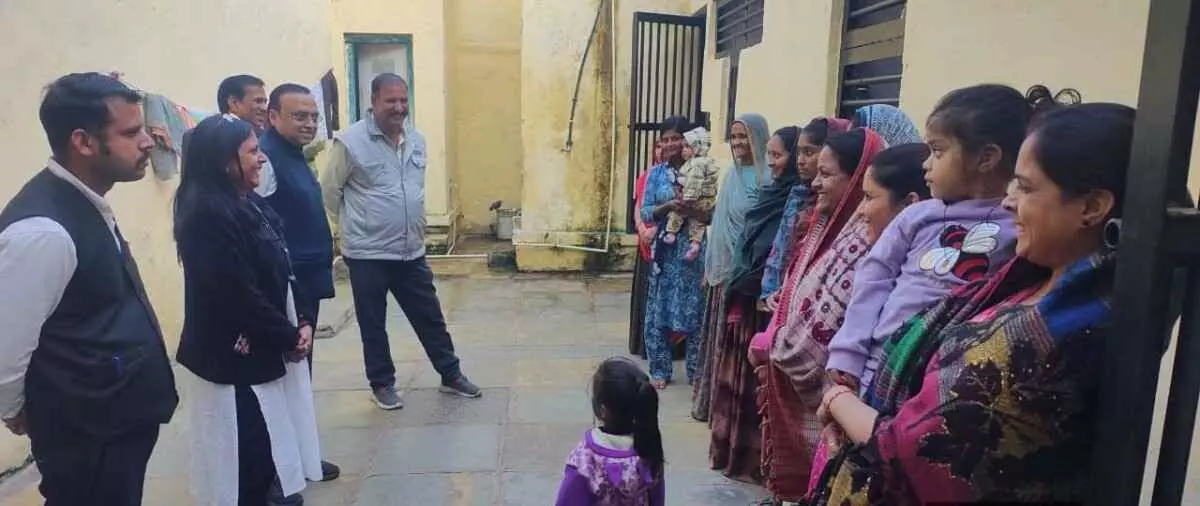 Inspection of Chittorgarh District Jail: Inspection of Chittorgarh District Jail: