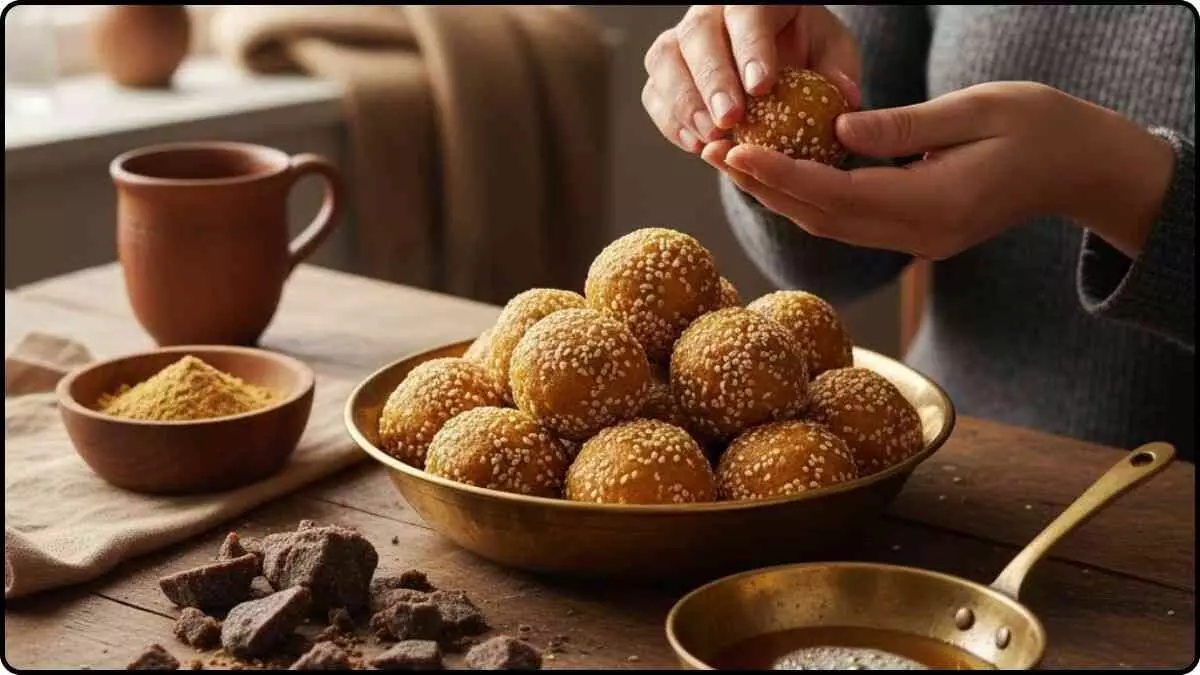 A blend of taste and health this winter: An easy recipe for making Saunth Laddoo A blend of taste and health this winter: An easy recipe for making Saunth Laddoo