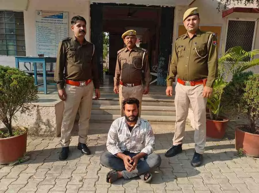 The absconding accused in the honeytrap case was arrested, a major action by the Chotisadri police. The absconding accused in the honeytrap case was arrested, a major action by the Chotisadri police.
