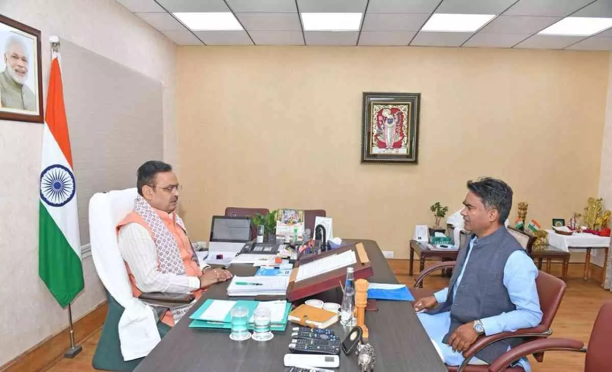Chittorgarh MLA met the Chief Minister Chittorgarh MLA met the Chief Minister