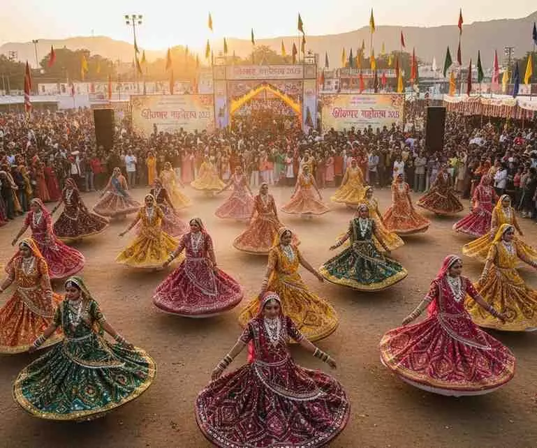 Ghoomar Festival organized in Udaipur Ghoomar Festival organized in Udaipur