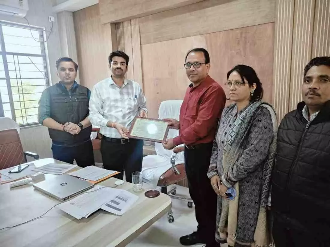BLOs who did excellent work in voter