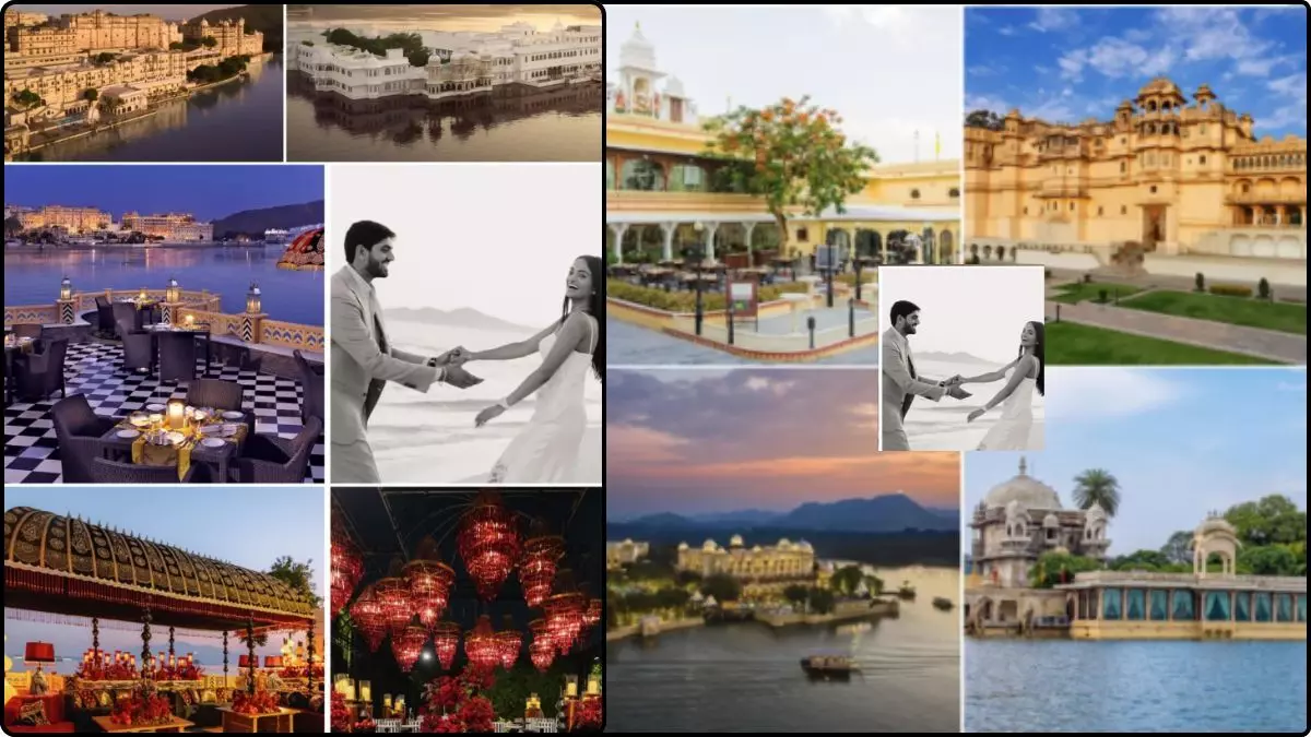 Udaipur Grand Wedding, netra mantena wedding