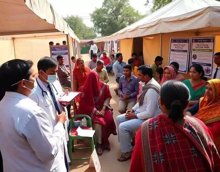 Health awareness and free medical checkup camp will be organized in Salumbhar Health awareness and free medical checkup camp will be organized in Salumbhar