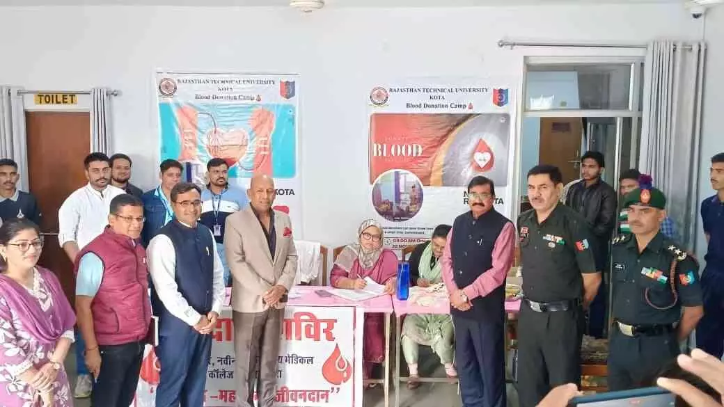 112 units of blood donation camp 112 units of blood donation camp