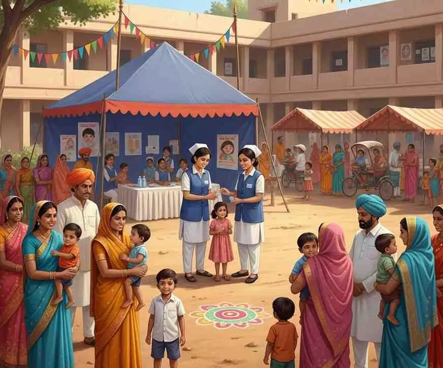 On November 23, 233,000 children in Sawai Madhopur