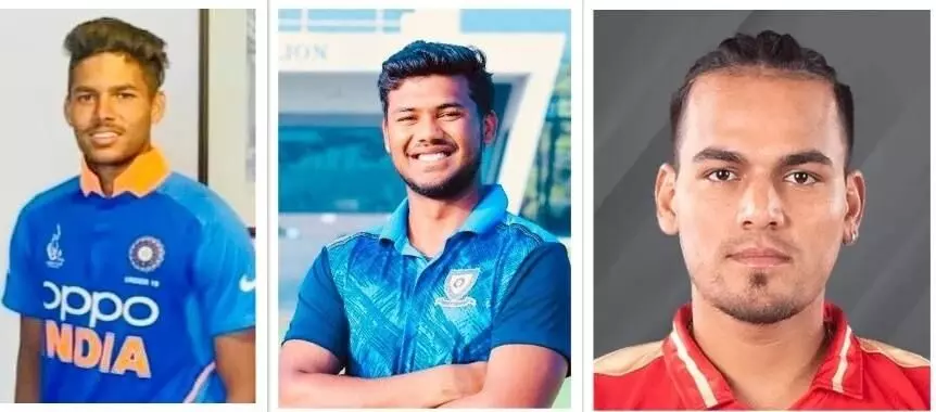 Rahul Chahar, Kartik Sharma and Akash Singh