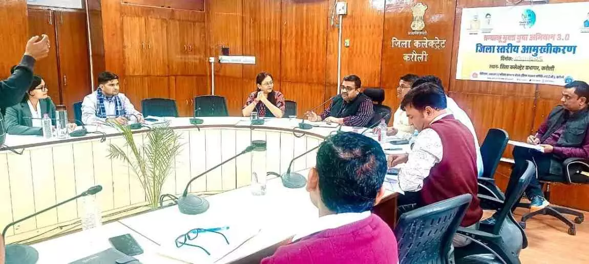 Joint Chief Electoral Officer reviews progress of SIR campaign in Karauli Joint Chief Electoral Officer reviews progress of SIR campaign in Karauli