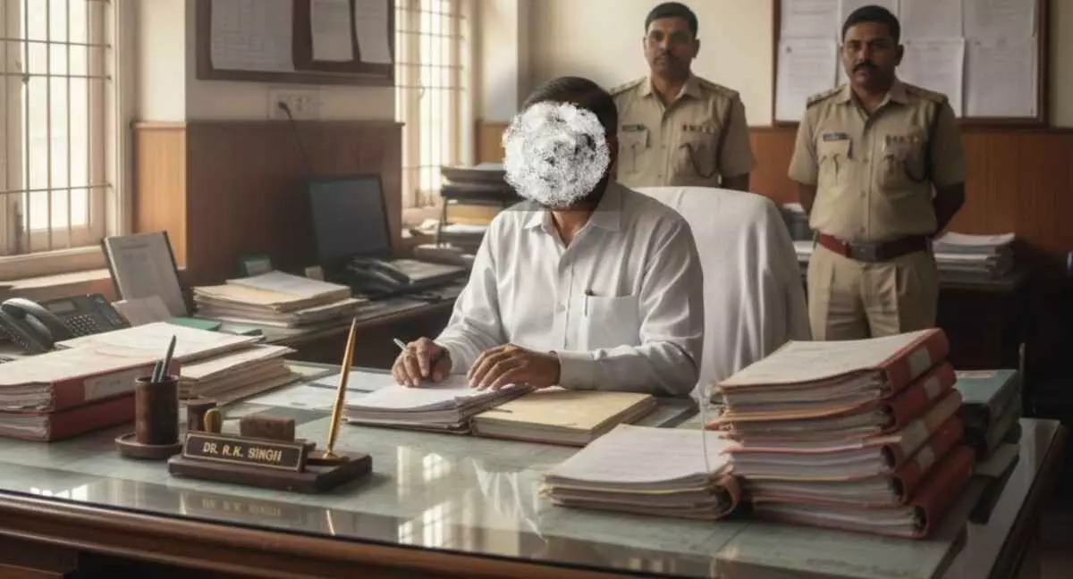 सीएमएचओ कार्यालय में राजपत्रित कर्मचारियों की सेवा पुस्तिका रखे जाने पर विवाद, अधिकारी ने स्पष्ट किया नियमों का पालन सीएमएचओ कार्यालय में राजपत्रित कर्मचारियों की सेवा पुस्तिका रखे जाने पर विवाद, अधिकारी ने स्पष्ट किया नियमों का पालन