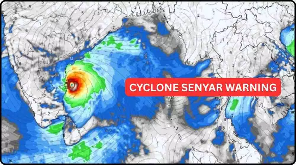 Cyclone Senyar Alert: Heavy rain and strong winds likely in southern coastal states, IMD issues alert Cyclone Senyar Alert: Heavy rain and strong winds likely in southern coastal states, IMD issues alert