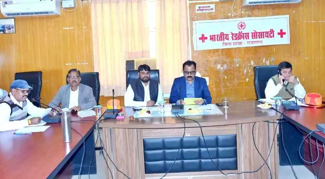 The general meeting of the Red Cross Society, The general meeting of the Red Cross Society,