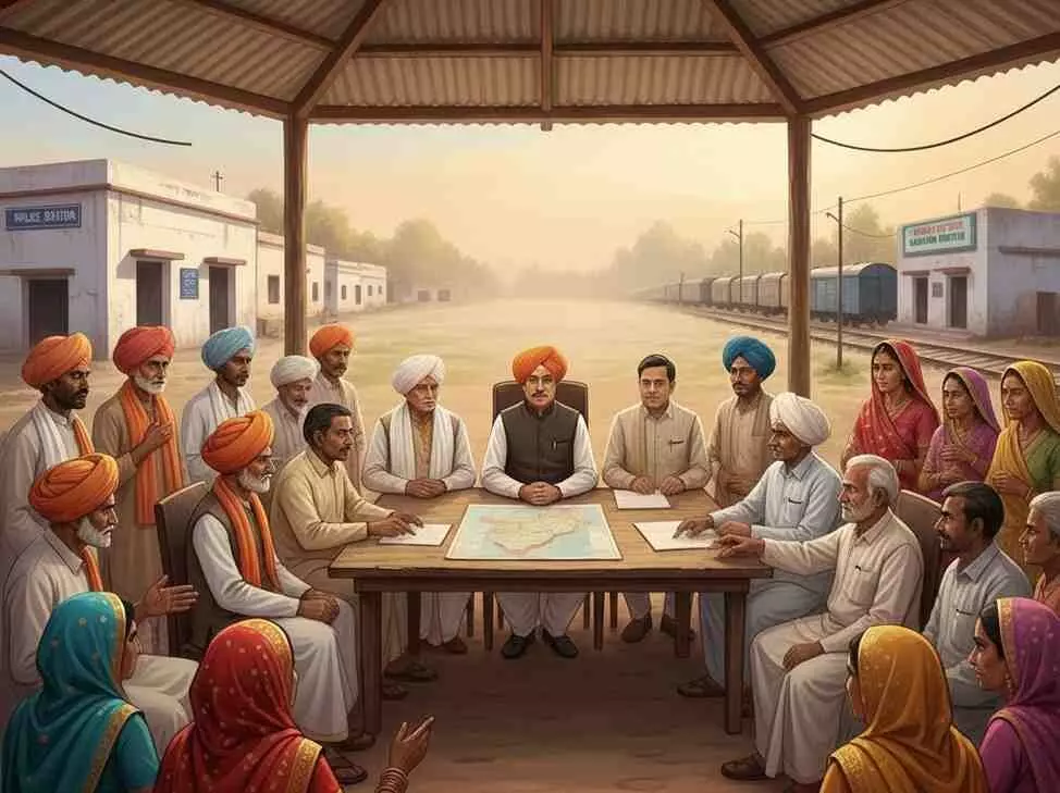 Panchayat Samiti, villagers Panchayat Samiti, villagers