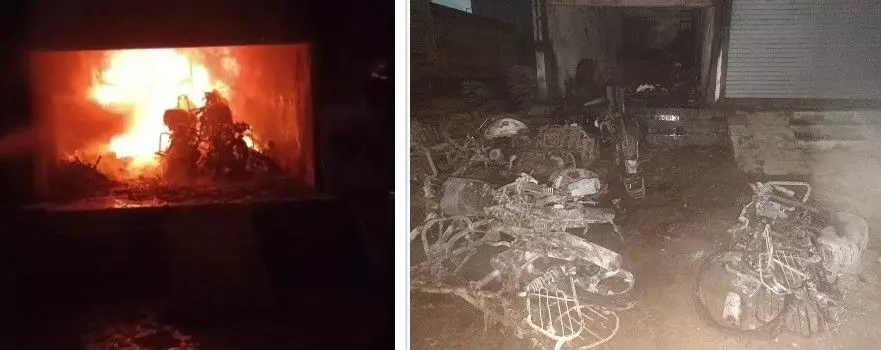 A massive fire destroyed Dunglas A massive fire destroyed Dunglas