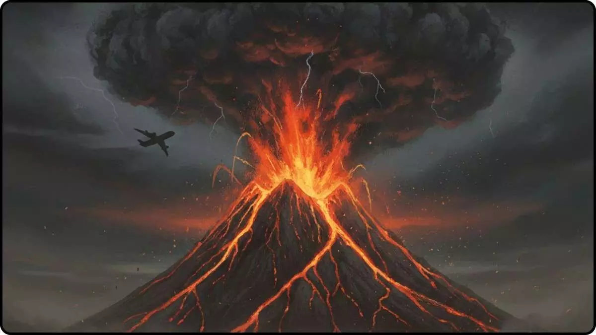 How does a volcanic eruption occur, and why is its smoke dangerous? Learn in detail. How does a volcanic eruption occur, and why is its smoke dangerous? Learn in detail.