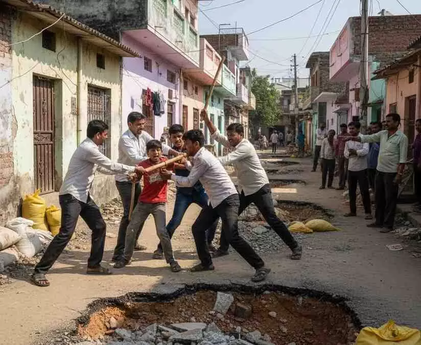 Youth lathicharged, seriously injured Youth lathicharged, seriously injured