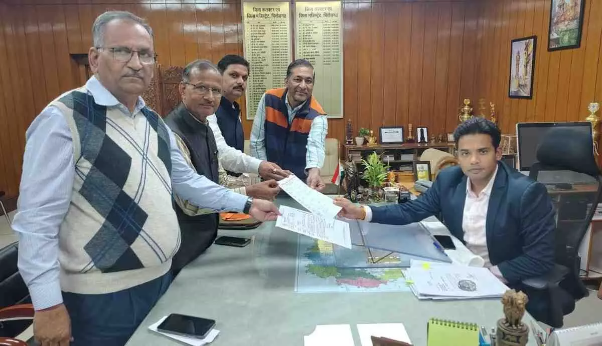 the District Collector for a solution. the District Collector for a solution.