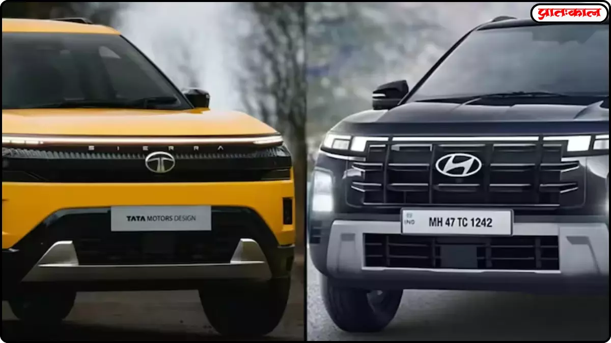 Tata Sierra vs Hyundai Creta Tata Sierra vs Hyundai Creta