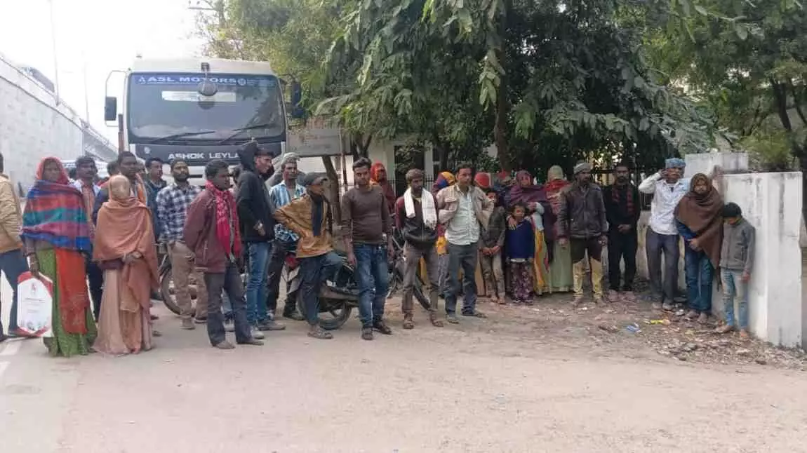 Soapstone factory accident in Chandesara, Soapstone factory accident in Chandesara,
