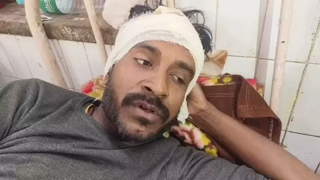 A family was attacked in Khatipura village A family was attacked in Khatipura village