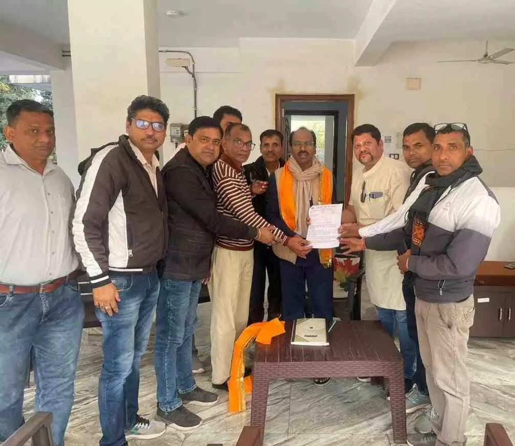 Rajasthan Teachers Union (National) met MP, Rajasthan Teachers Union (National) met MP,