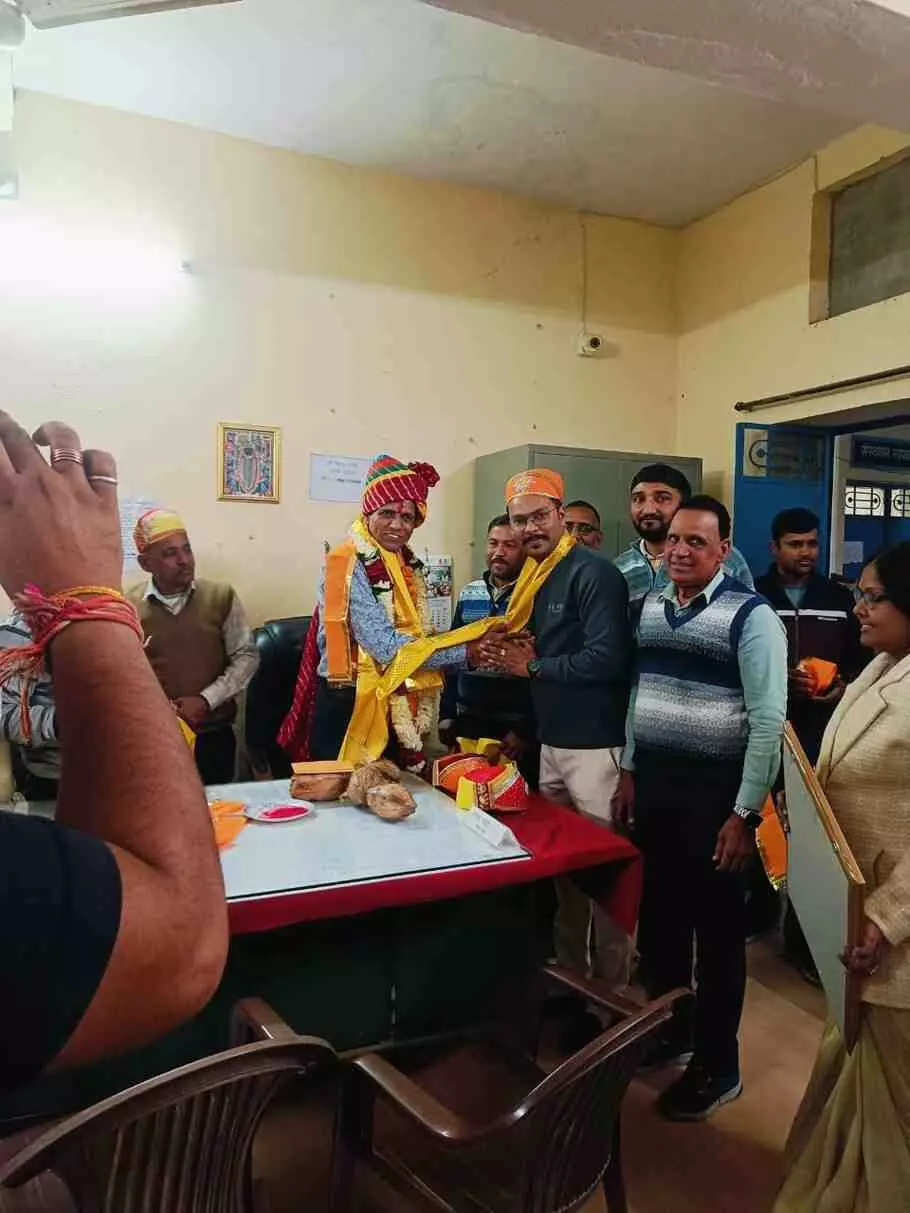 Heartfelt farewell to Sukh Lal Gurjar, Pramod Kumar Suthar