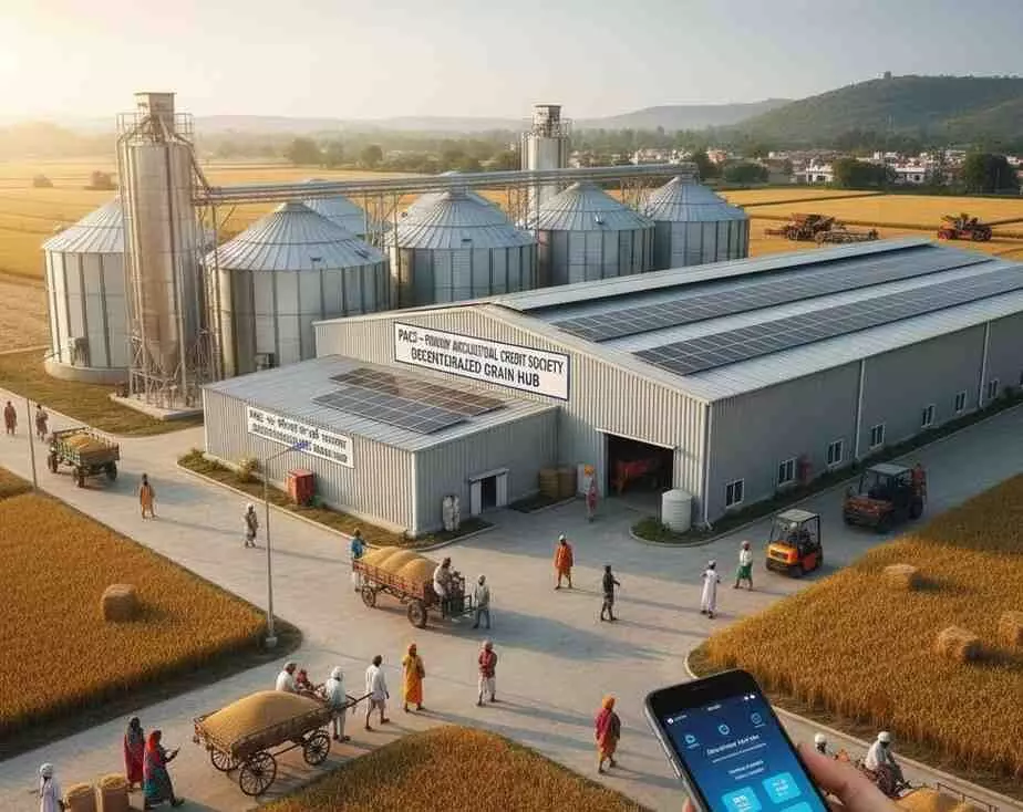 Worlds largest grain storage scheme in the cooperative sector in India Worlds largest grain storage scheme in the cooperative sector in India