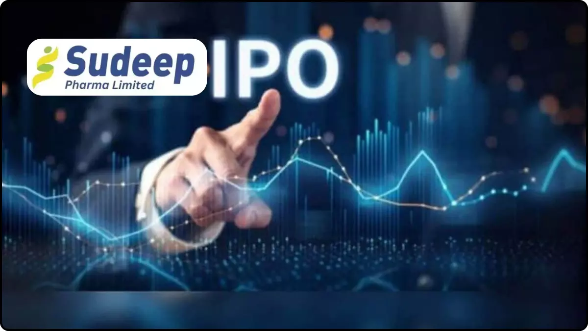 Sudeep Pharma Share Price