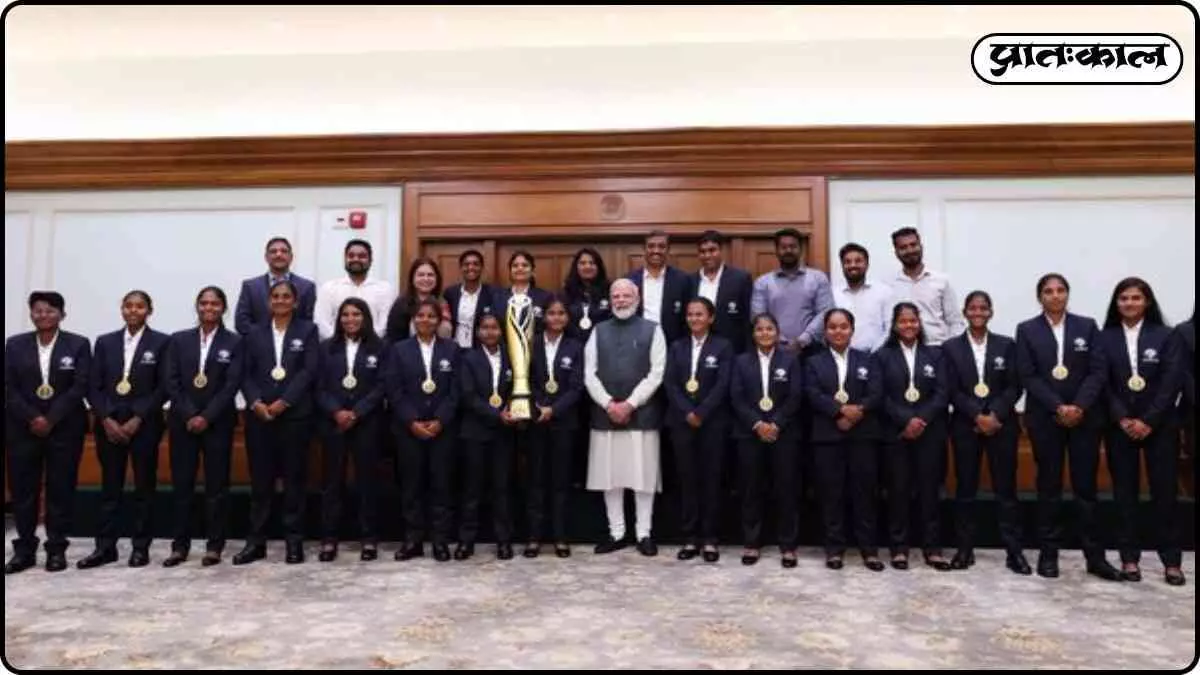 Blind T20 World Cup winning team: PM gave national honour to young cricketers, held a special meeting with the team Blind T20 World Cup winning team: PM gave national honour to young cricketers, held a special meeting with the team