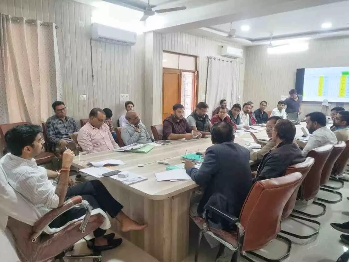 Collector Meena takes a tough stand at the District Health Committee meeting,