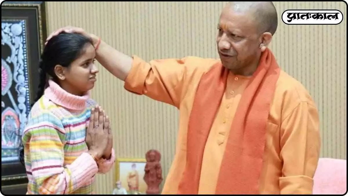 A disabled girls 5-year-old dream comes true in Lucknow; CM Yogi assures help A disabled girls 5-year-old dream comes true in Lucknow; CM Yogi assures help