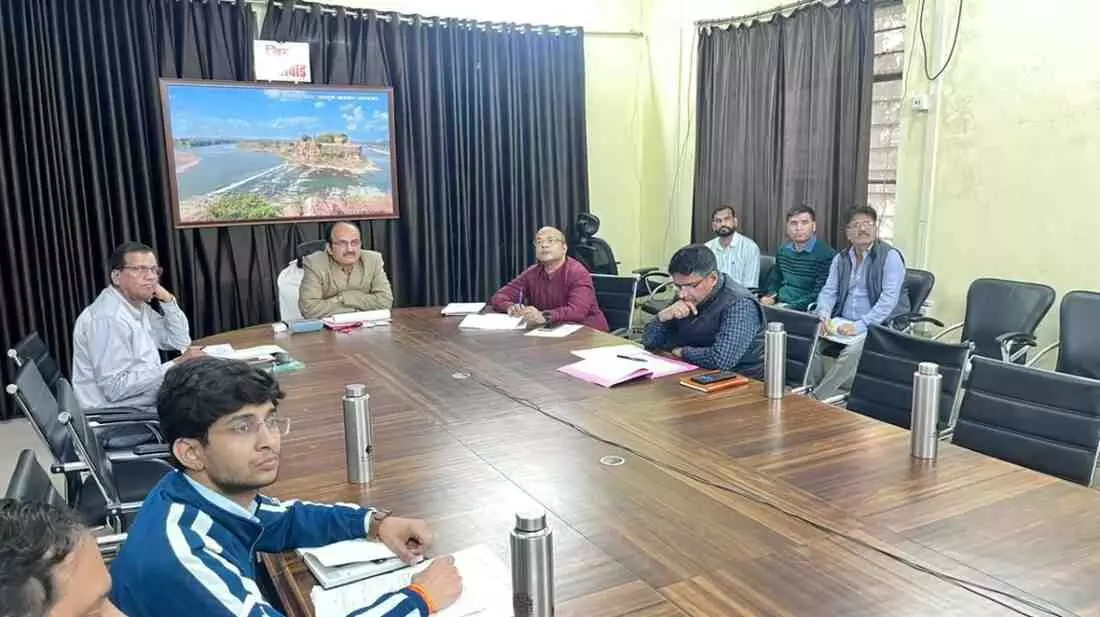 Monthly review meeting of revenue officers concluded, Monthly review meeting of revenue officers concluded,