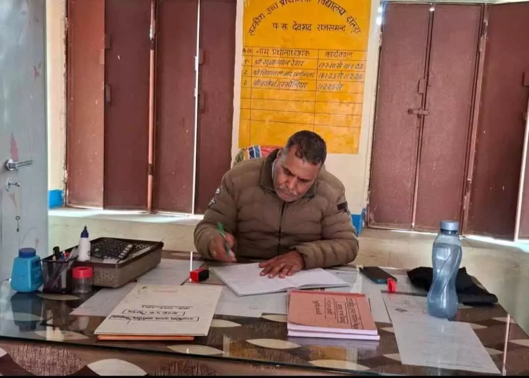 Panchayat officer conducted surprise inspection