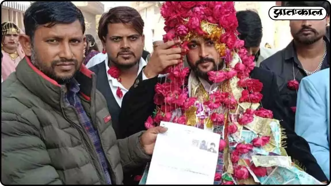 Why did the BLO suddenly stop the wedding procession; made the groom do this, people applauded him. Why did the BLO suddenly stop the wedding procession; made the groom do this, people applauded him.