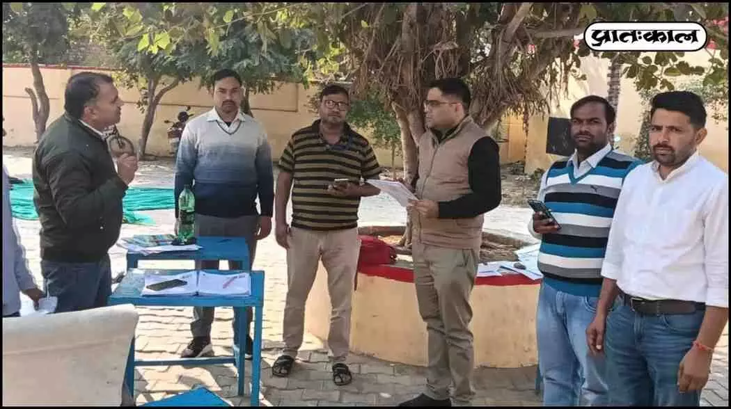 An intensive inspection campaign was launched across the district,