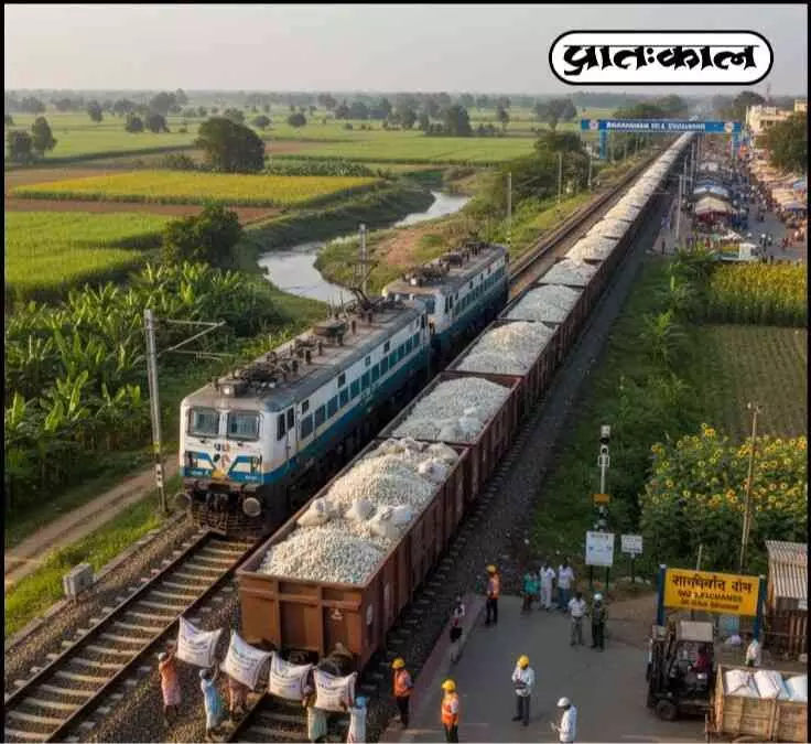 Central Railways major breakthrough in silk cocoon transportation: