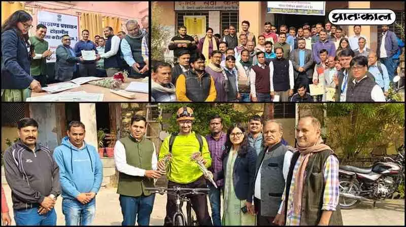 State Election Icon Neeraj Chaudhary strengthens voter awareness in Todabhim