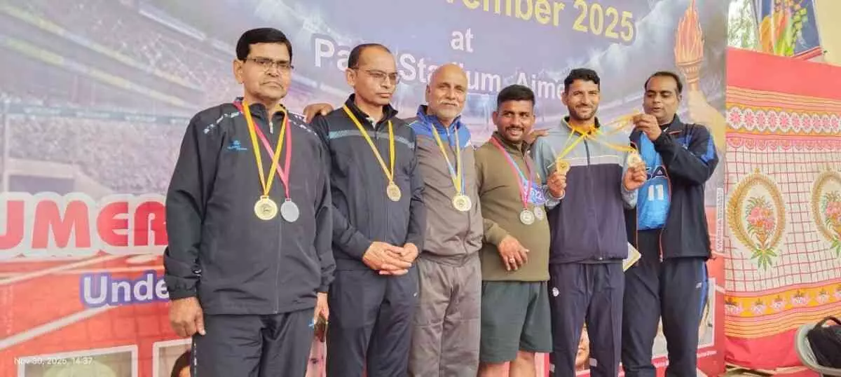 Masters athletes from Nohar won gold